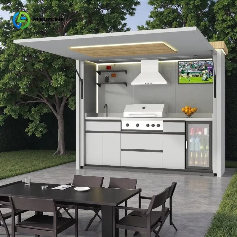 Cuisine extérieure moderne