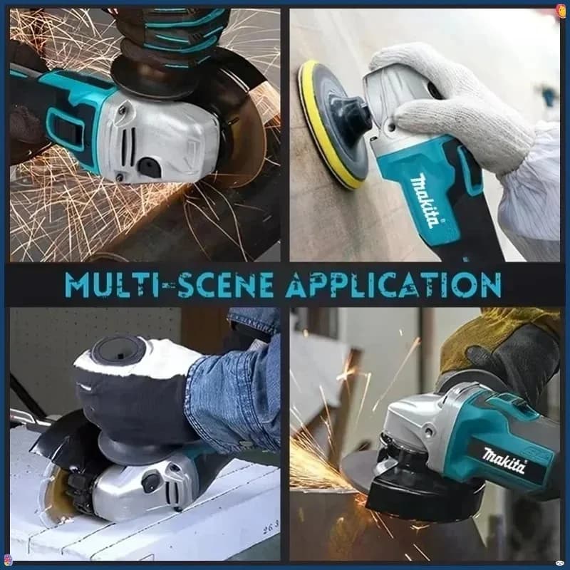 Makita Original DGA404 Meuleuse d'angle sans fil 100 mm