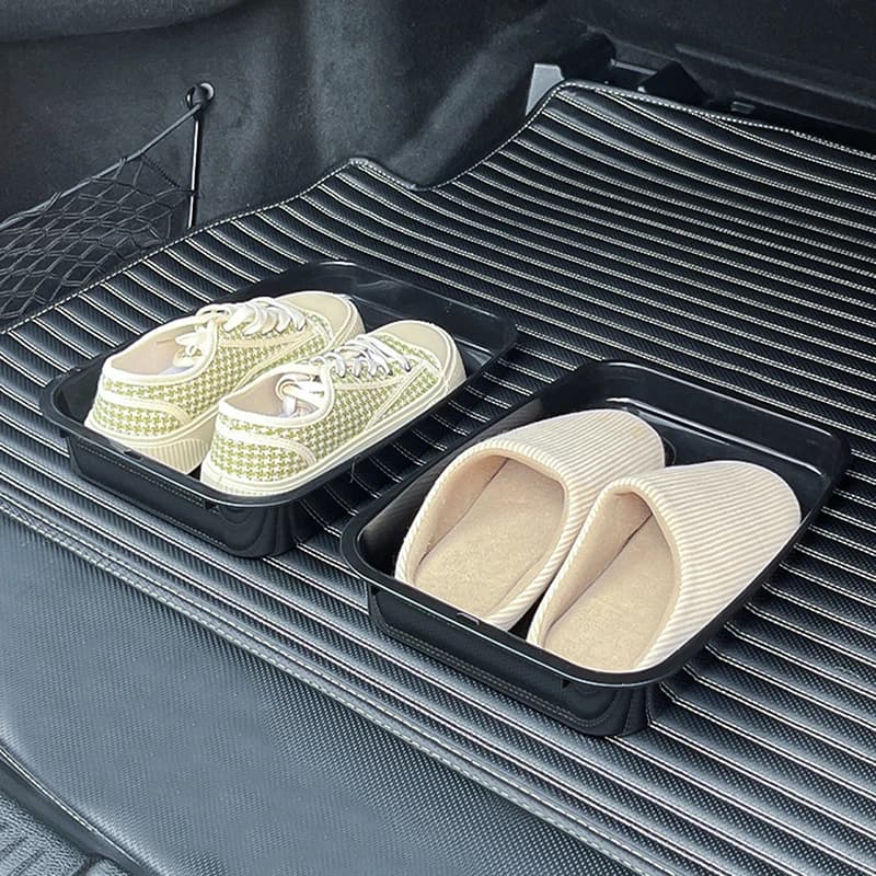 Plateau de rangement d'accessoires automobiles