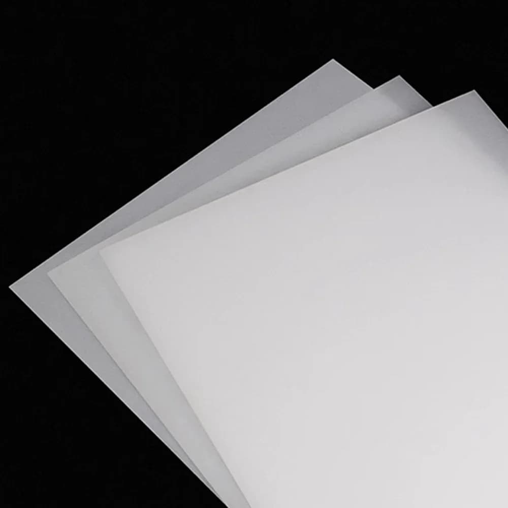 Panneau en acrylique blanc laiteux professionnel pour boîte à lumière LED