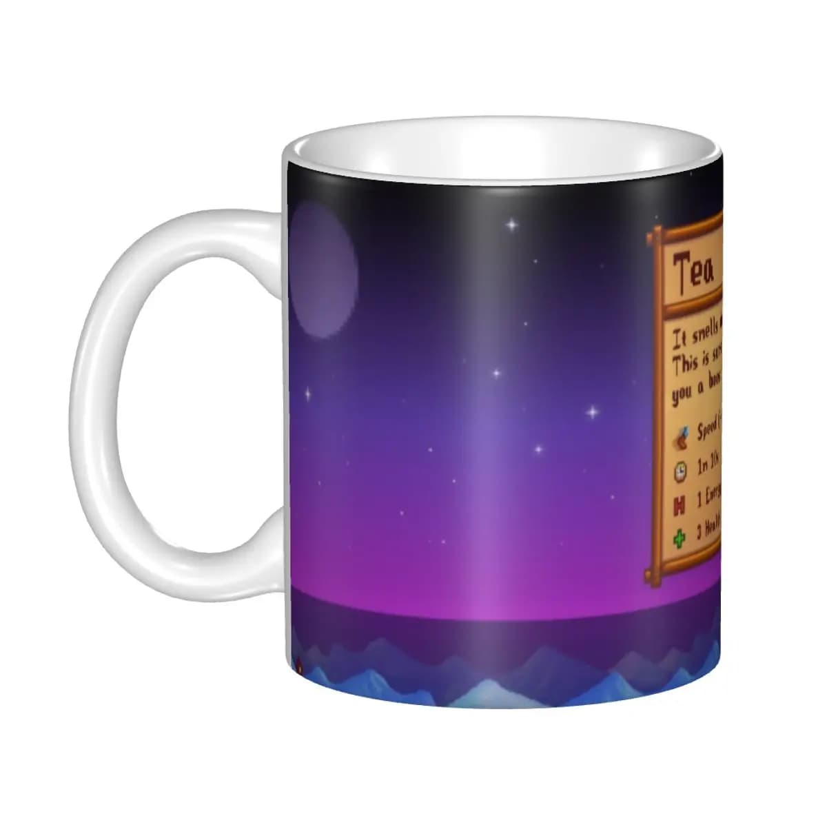 Tasse de Gamer vidéo Stardew Valley personnalisée, tasses à thé, lait et café en céramique, DIY bricolage