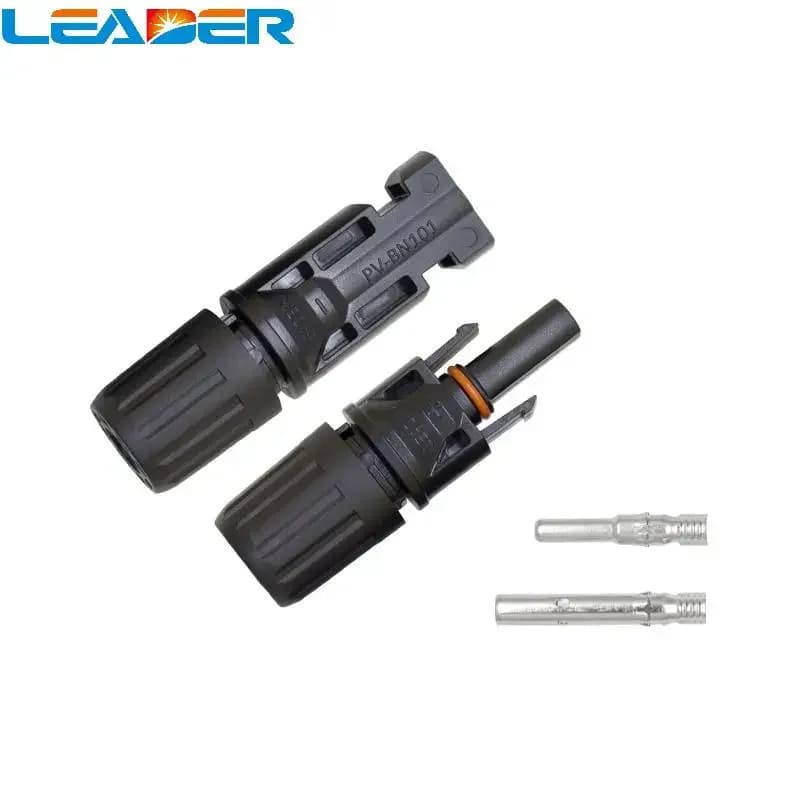 LEADER SOLAR 5 paires de connecteurs solaires photovoltaïques avec garantie de 25 ans, norme TUV IP67, pour panneaux solaires et systèmes photovoltaïques