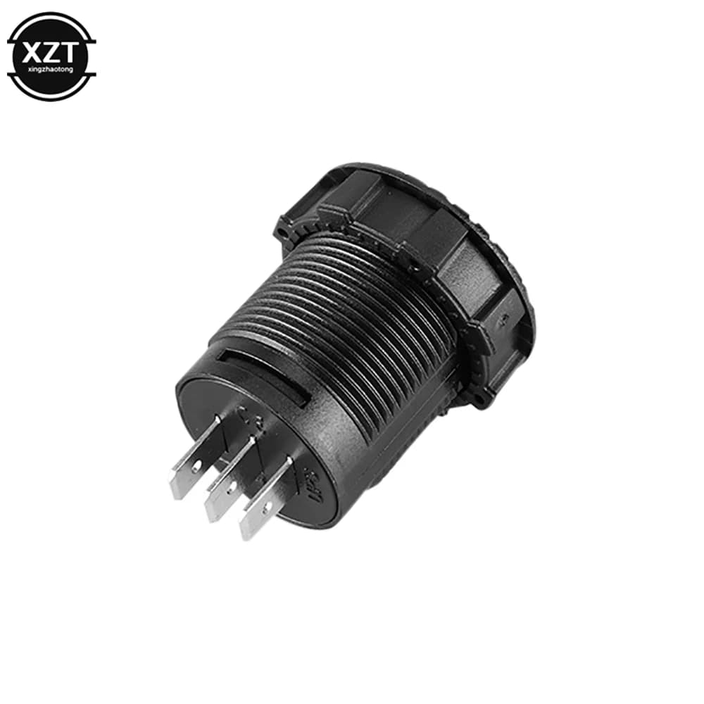 Horloge électronique de panneau de voiture, horloge numérique tactile, affichage LED, étanche, automobile, bateau, moto, 12V, 24V
