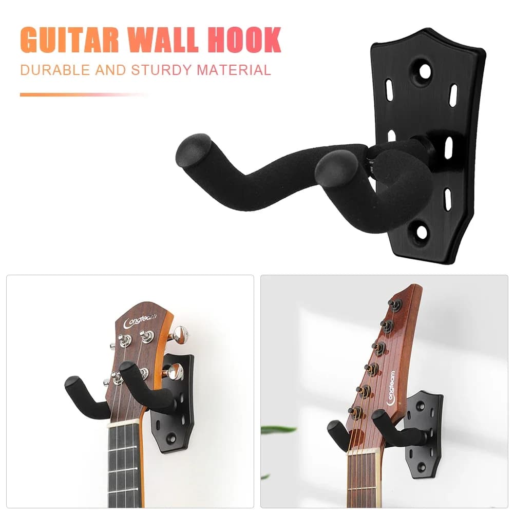 JEHolder-Support de crochet acoustique en métal, JEHanger non ald, support mural pour Ukulele électrique, JEBass