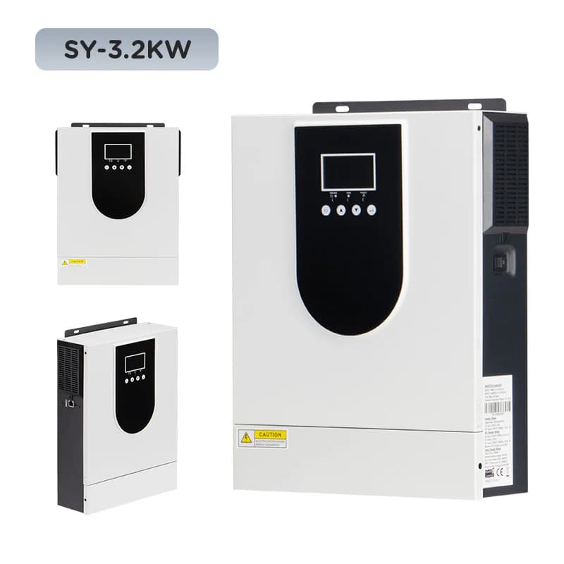Onduleur solaire MPPT à onde sinusoïdale pure 3 kW pour raccordement au réseau