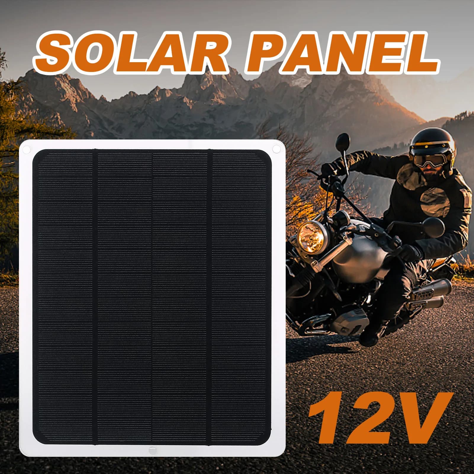 Mainteneur de chargeur de batterie solaire amélioré 12V
