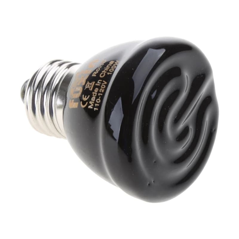 Ampoule chauffante pour reptiles, chauffage pour poulailler pour animaux compagnie, E27, 100W, lampe pour couveuse, lézard,