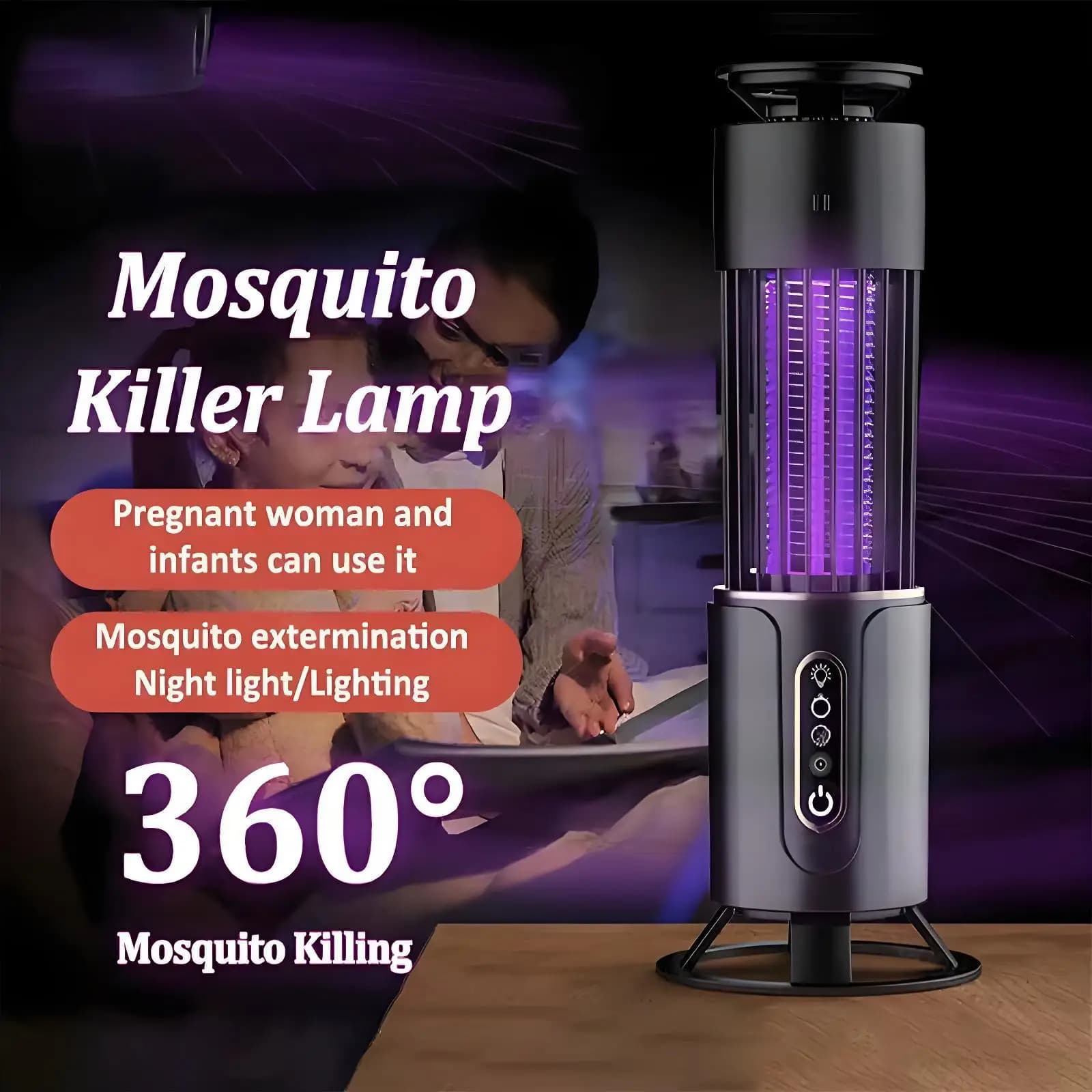 Lampe anti-moustiques, piège à mouches, lanterne de Camping, synchronisation USB, tapette électrique anti-moustiques, répulsif d'insectes en plein air