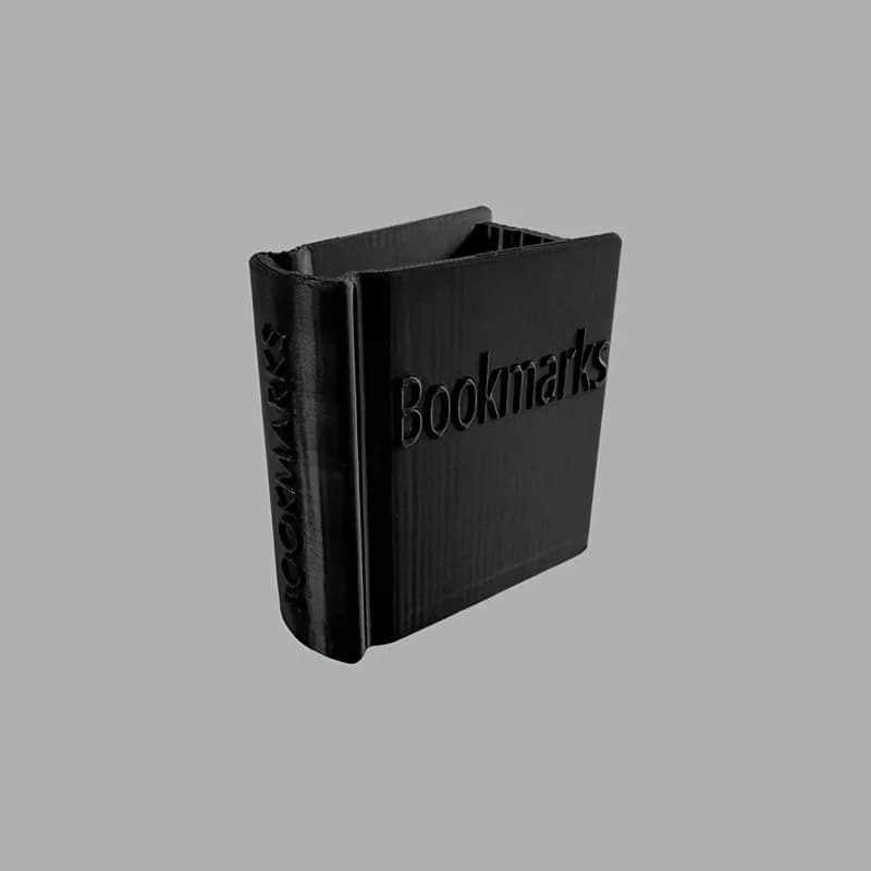 Organisateur de rangement pour marque-pages au design amusant, joli ornement de décoration de bureau, cadeau idéal pour les lecteurs et le personnel de bureau