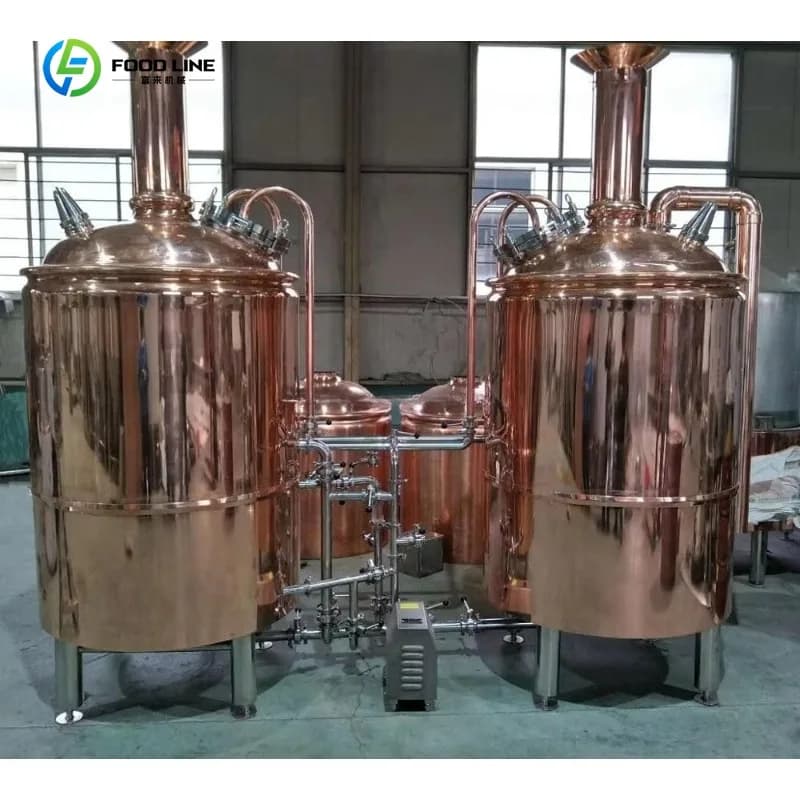 Équipement de brassage de bière artisanale électrique personnalisé, système de microbrasserie à chauffage vapeur, cuve de mashing pour brassage maison