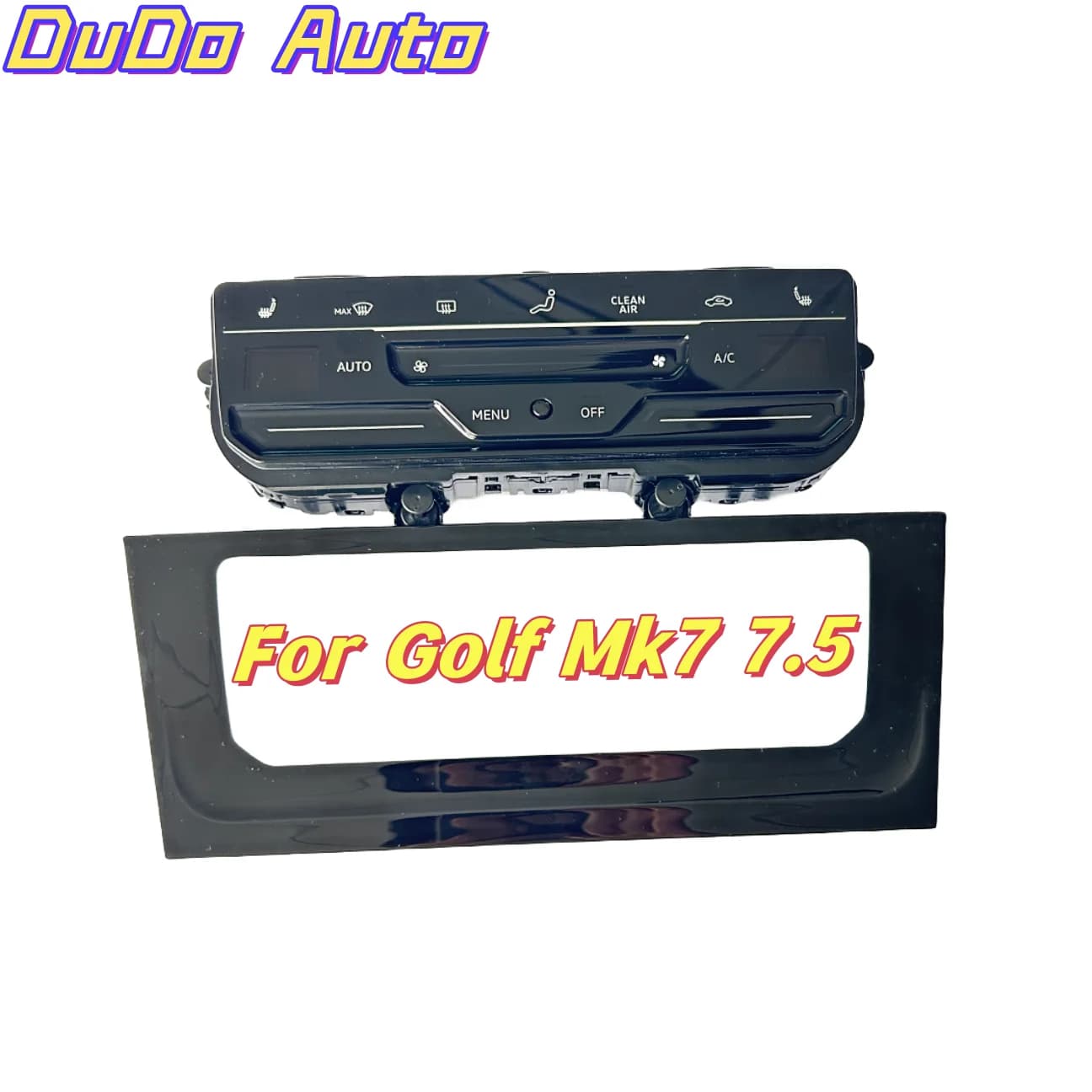 Panneau de climatisation automatique avec écran tactile LCD Golf 7 Golf MK7 MK7.5 Golf 7.5 Golf R, interrupteur AC automatique