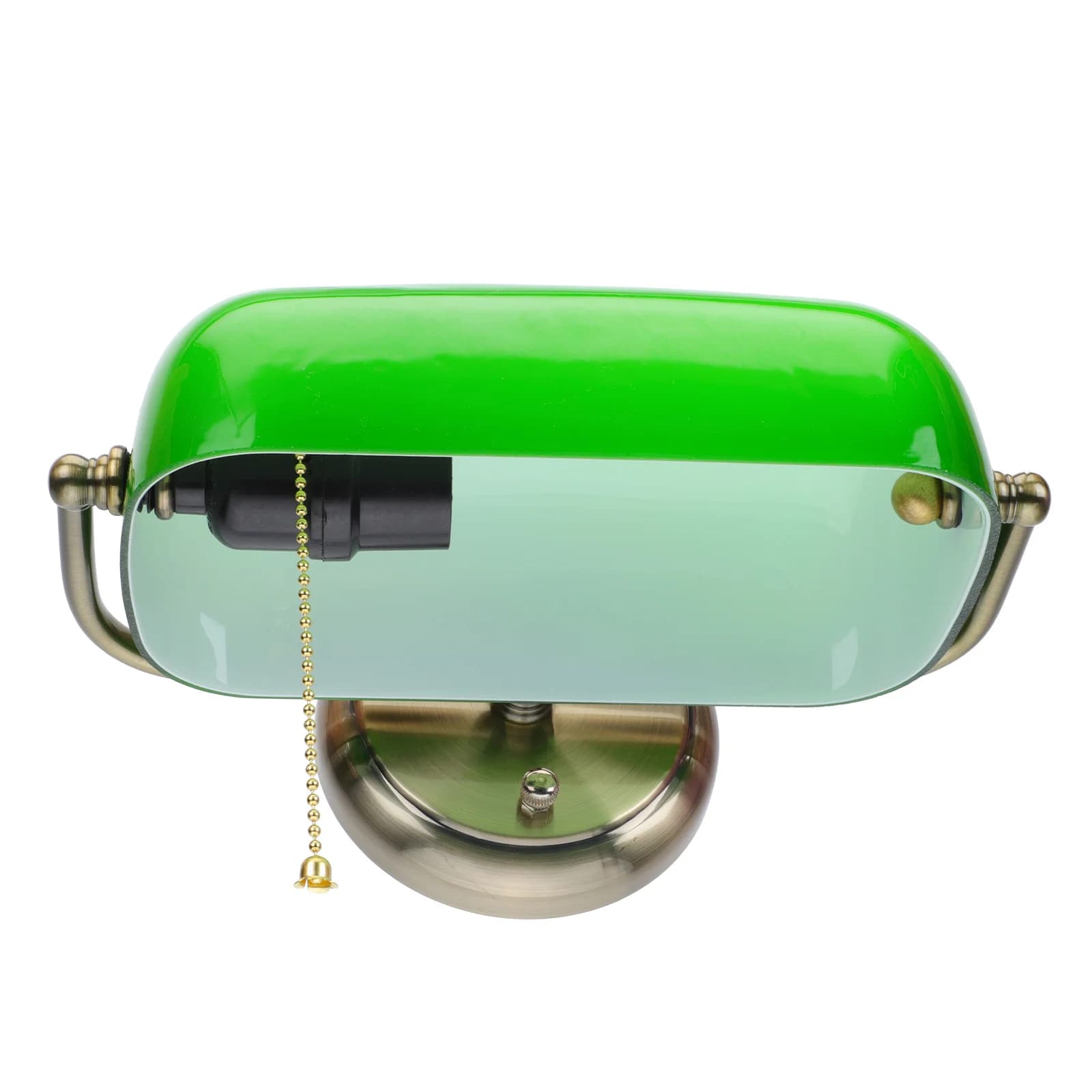 Fermeture éclair vert métal verre Vintage applique rétro luminaire pour salon éclairage Durable chevet applique murale métal