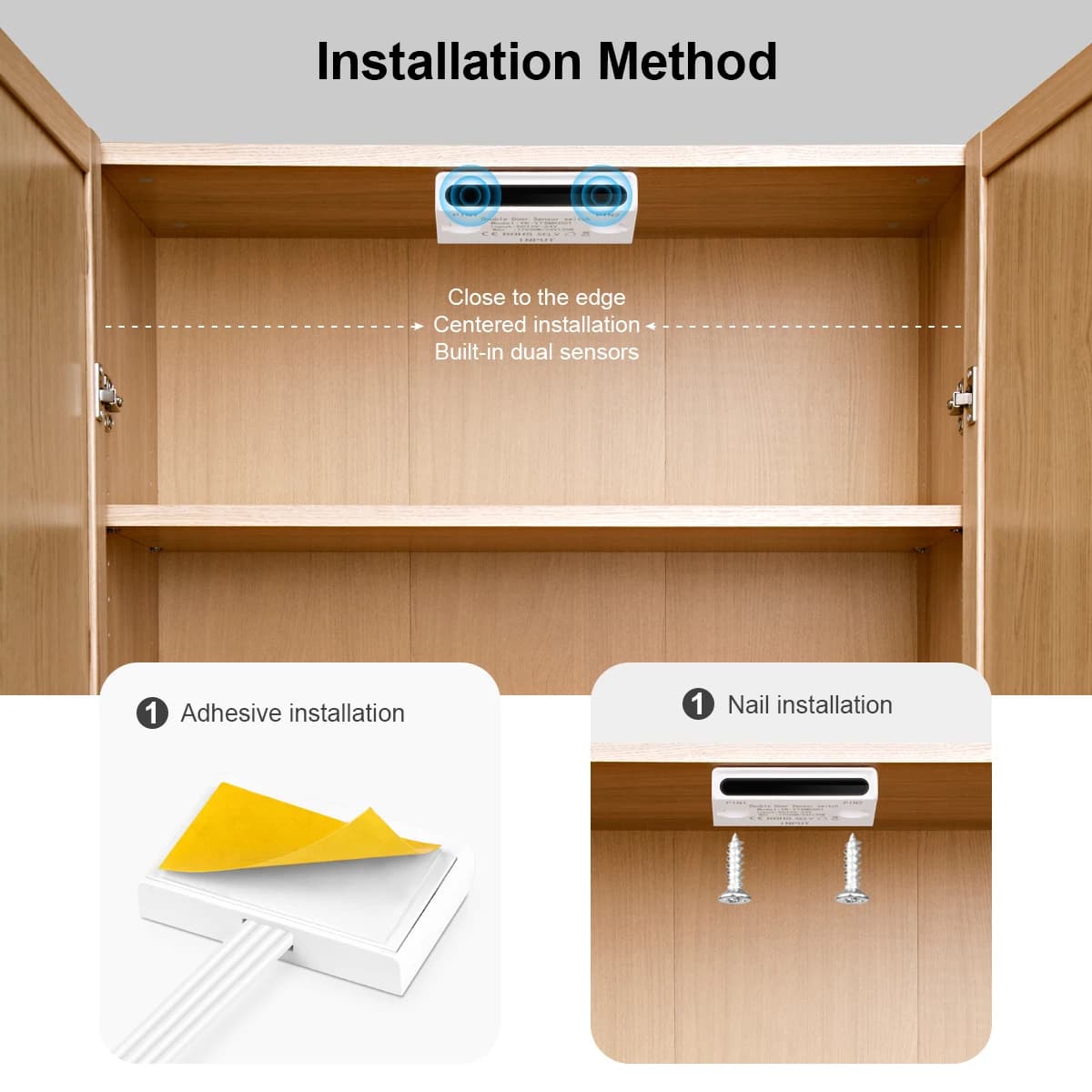 DC12-24V interrupteur de porte IR proximité Double capteur interrupteur porte ouverte/fermeture sur interrupteur de lumière LED pour placard armoire garde-robe contrôle
