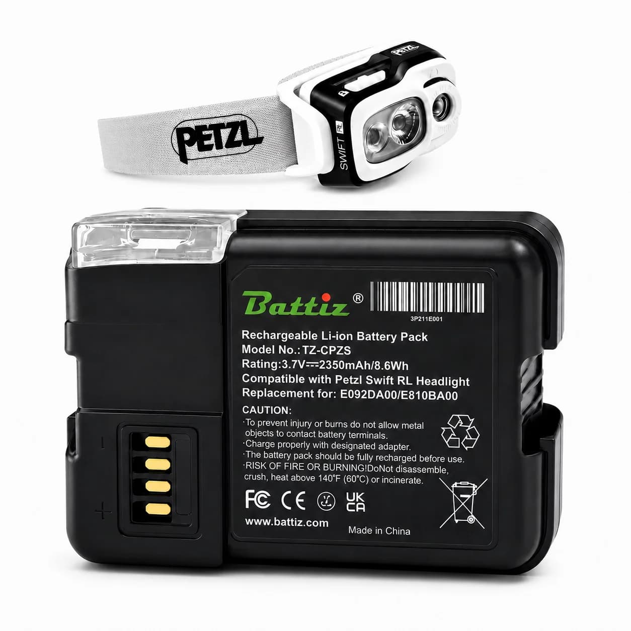 Batterie de remplacement Li-Ion 3