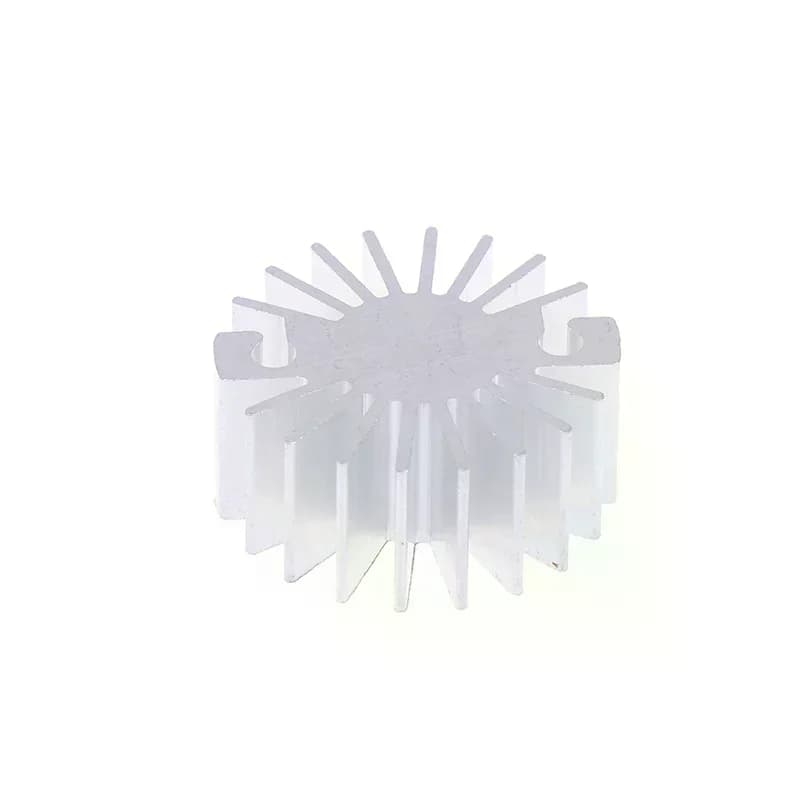Radiateur en aluminium pour LED 23mm x 10mm ou dissipateur thermique à puce unique, 1W, pour lampe domestique, remplaçable