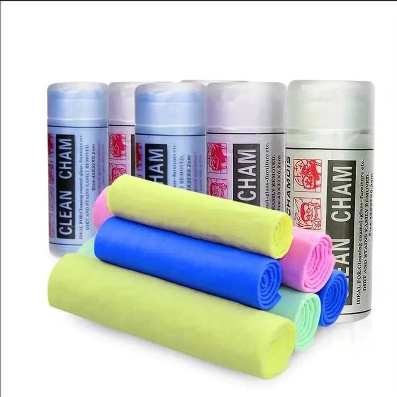 Serviette de lavage en Pva pour voiture, serviette Premium à séchage rapide, Ultra absorbante, sans rayures, réutilisable pour l'entretien automobile, tissu doux en peau de cerf