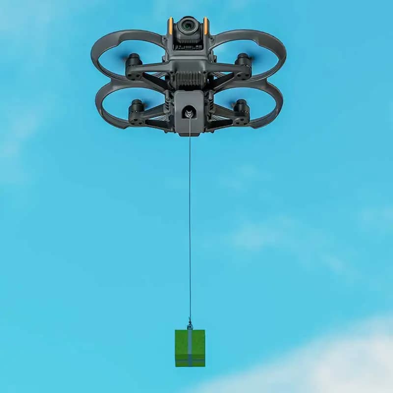 Système Airdrop 12KM pour Drone DJI Avata 2, accessoires, lanceur, charge utile, dispositif de Transport compte-gouttes