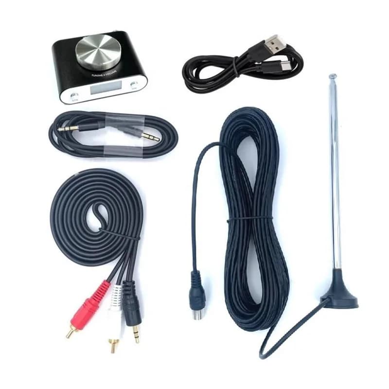 Récepteur radio de diffusion stéréo - Accordeur FM numérique de qualité HIFI de haute sensibilité et précision