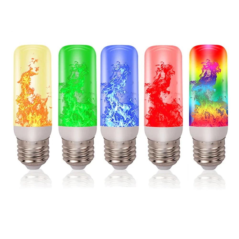 Ampoule LED à flamme scintillante