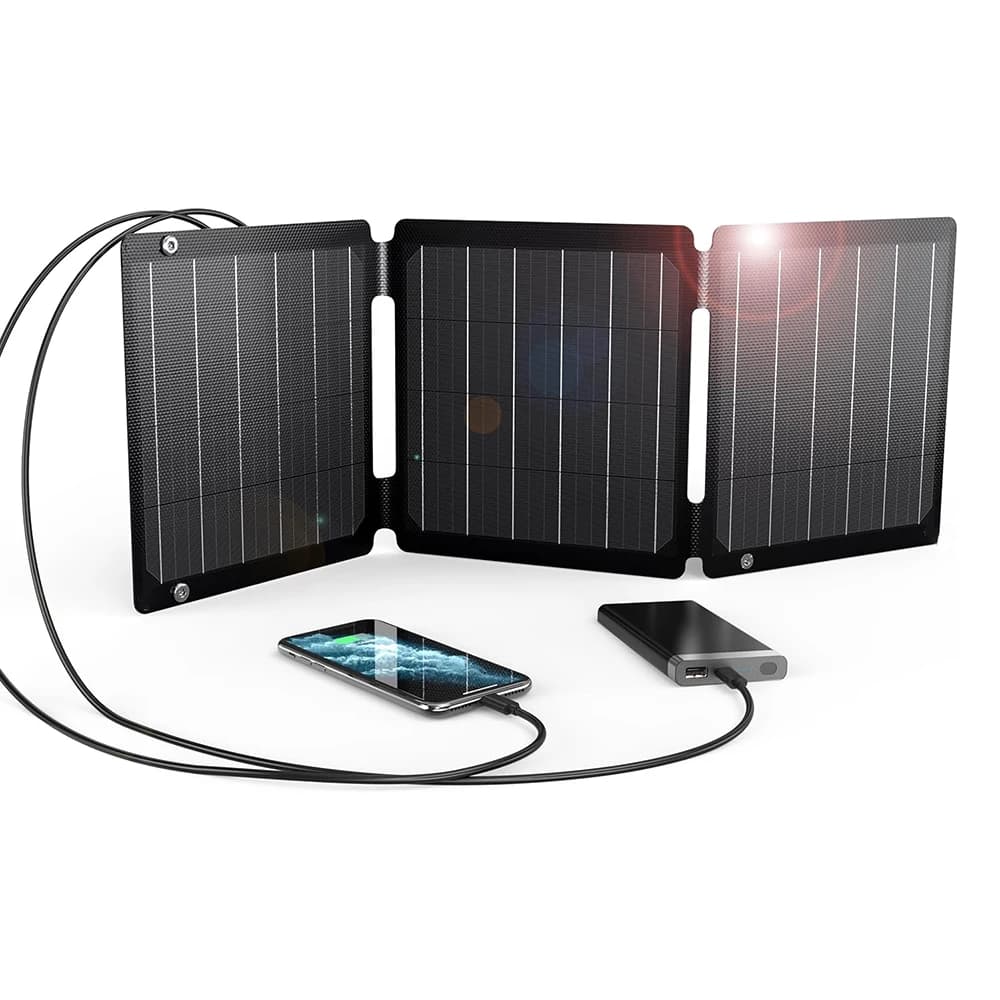 Panneau de batterie solaire portable 2000W 5V 30W/60W/80W usb a c dc12v pour station de banque d'alimentation téléphone