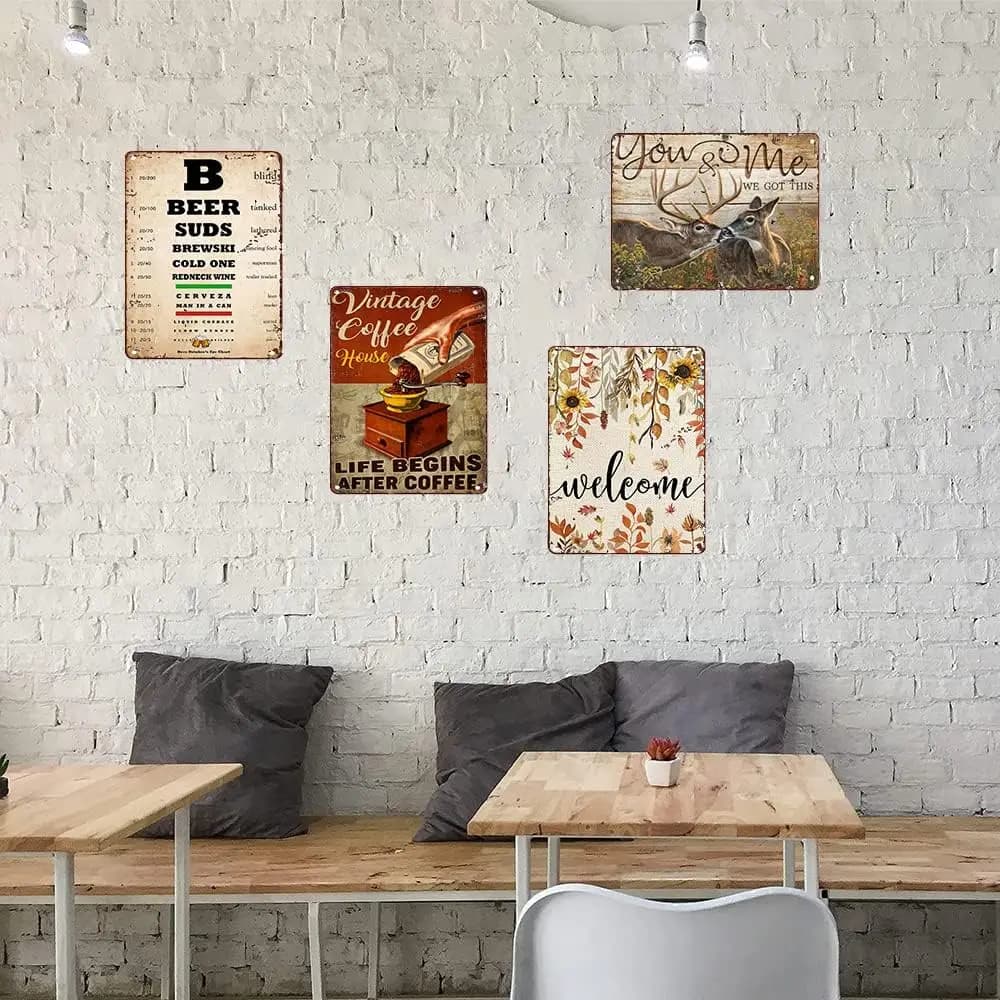SIGNCHAT panneaux de propriété privée pas d'intrusion panneau d'avertissement en métal panneau de cour d'intrusion panneau en métal Bar Pub maison affiche en métal mur A