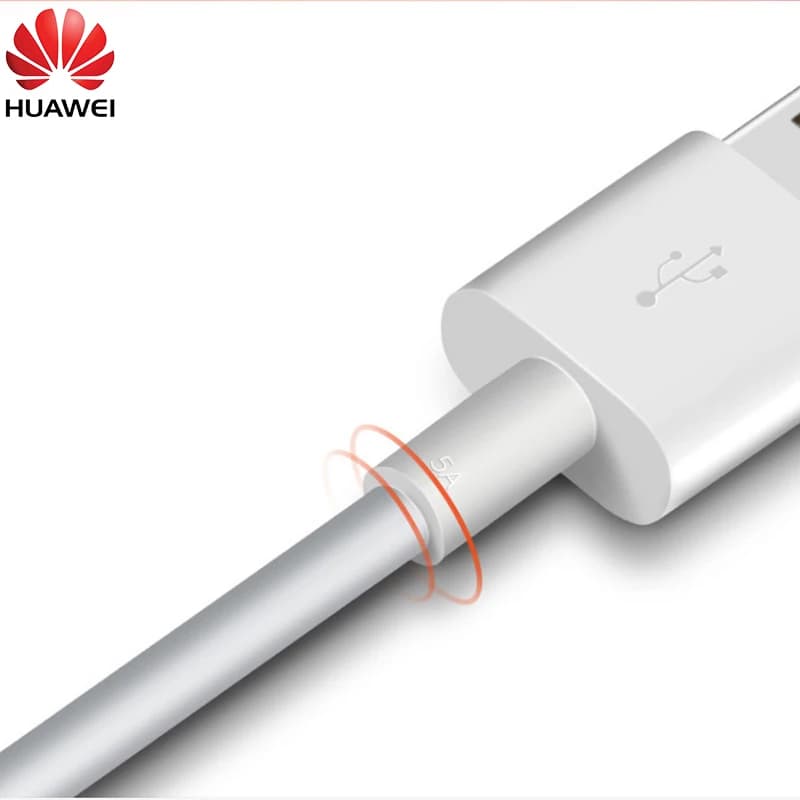 Câble de chargement Super d'origine HUAWEI 5A pour Huawei P 40 30 20 Mate 9 10 20 Pro P10 Plus Honor 10 Magic Nova 6 5 cordon de suralimentation