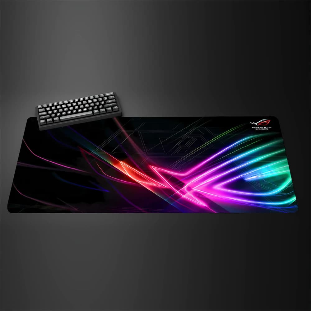 Asus Rog Mause Pad Anime tapis de souris ordinateur de jeu tapis de bureau tapis de souris accessoires Pc Gamer tapis de souris vitesse tapis en caoutchouc