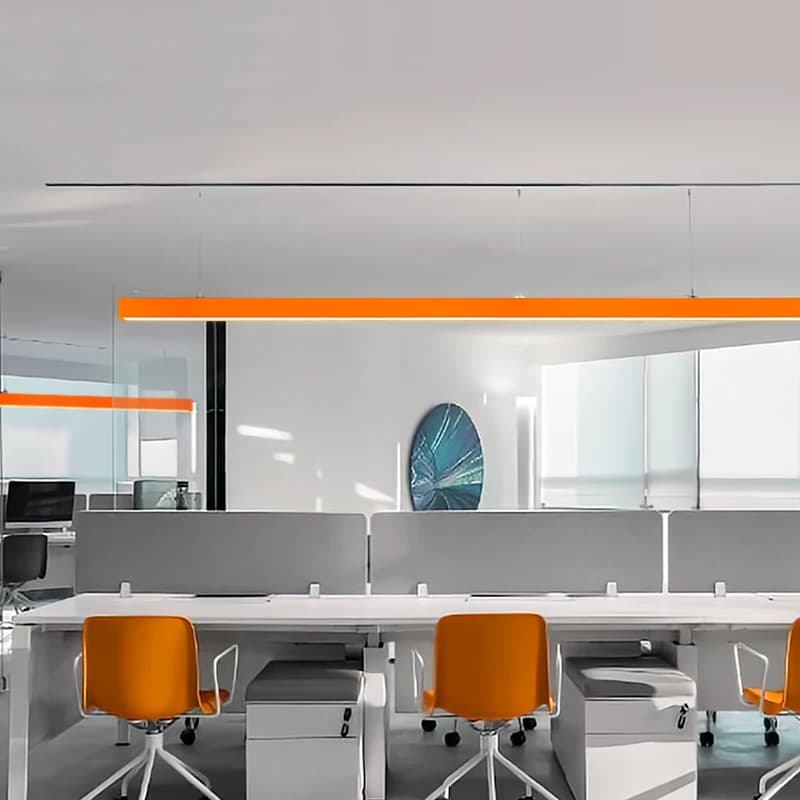 SCON Orange suspension moderne Simple salle à manger lumières pour cuisine créative salon