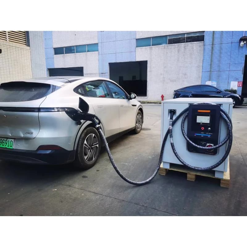 Station de recharge rapide grande capacité 75 kWh 60 kW DC VPOS avec carte de crédit