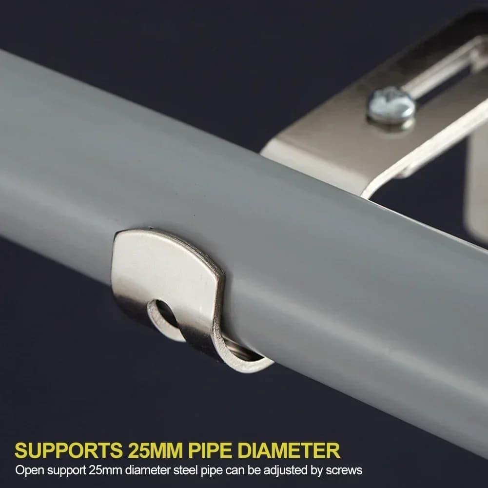 Cintre de support portable pour rideau mural, support le plus récent, 25mm