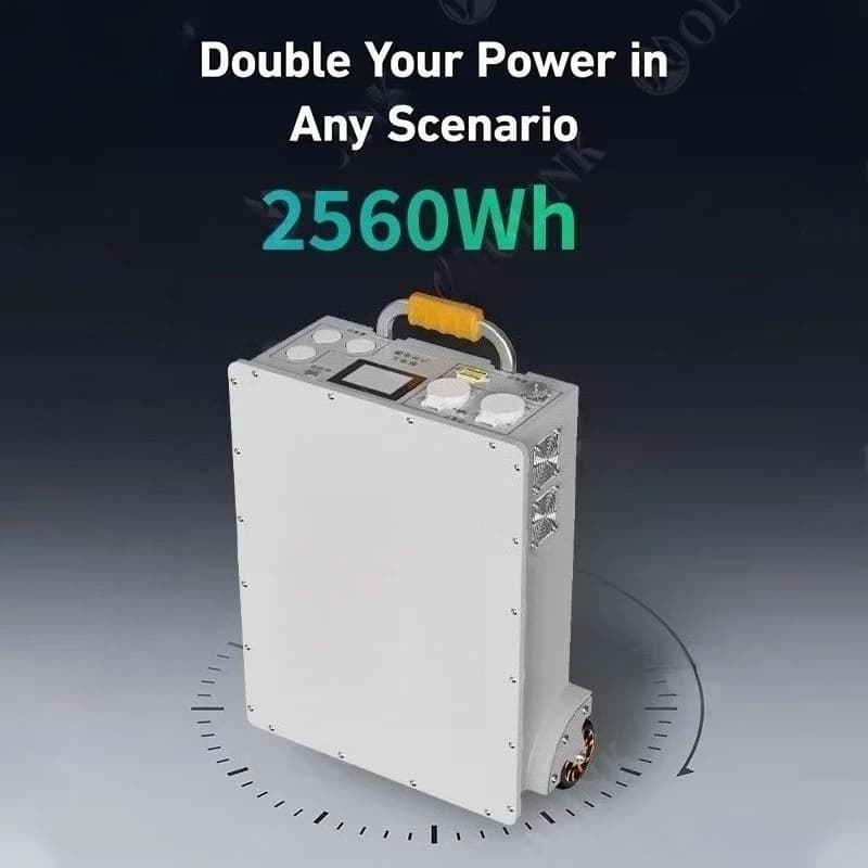 Station d'alimentation solaire personnalisée de 2500 W
