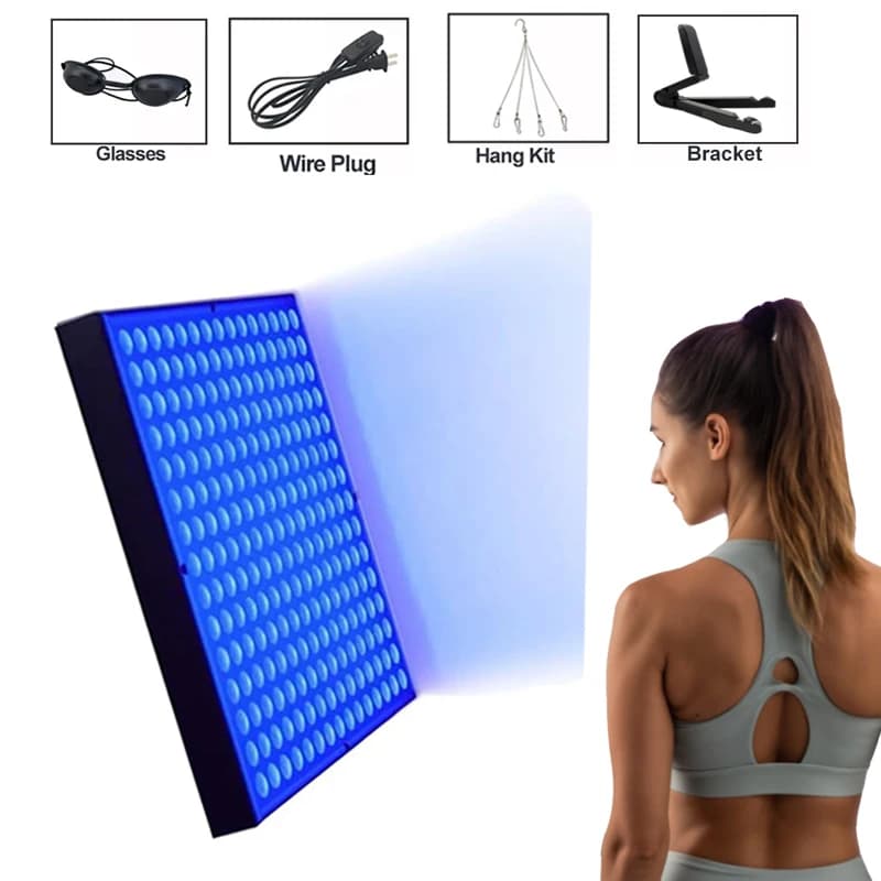 Nouveau 225 pièces LED UV ultraviolet visage corps bronzage lampe 45W Bronze peau bronzage lampe pour visage corps maison bain de soleil bronzage lampe