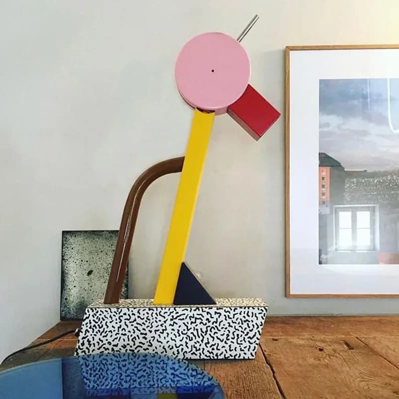 Memphis Milano lampe de Table Europe moderne chambre étude canapé Table lumière enfant chambre décor