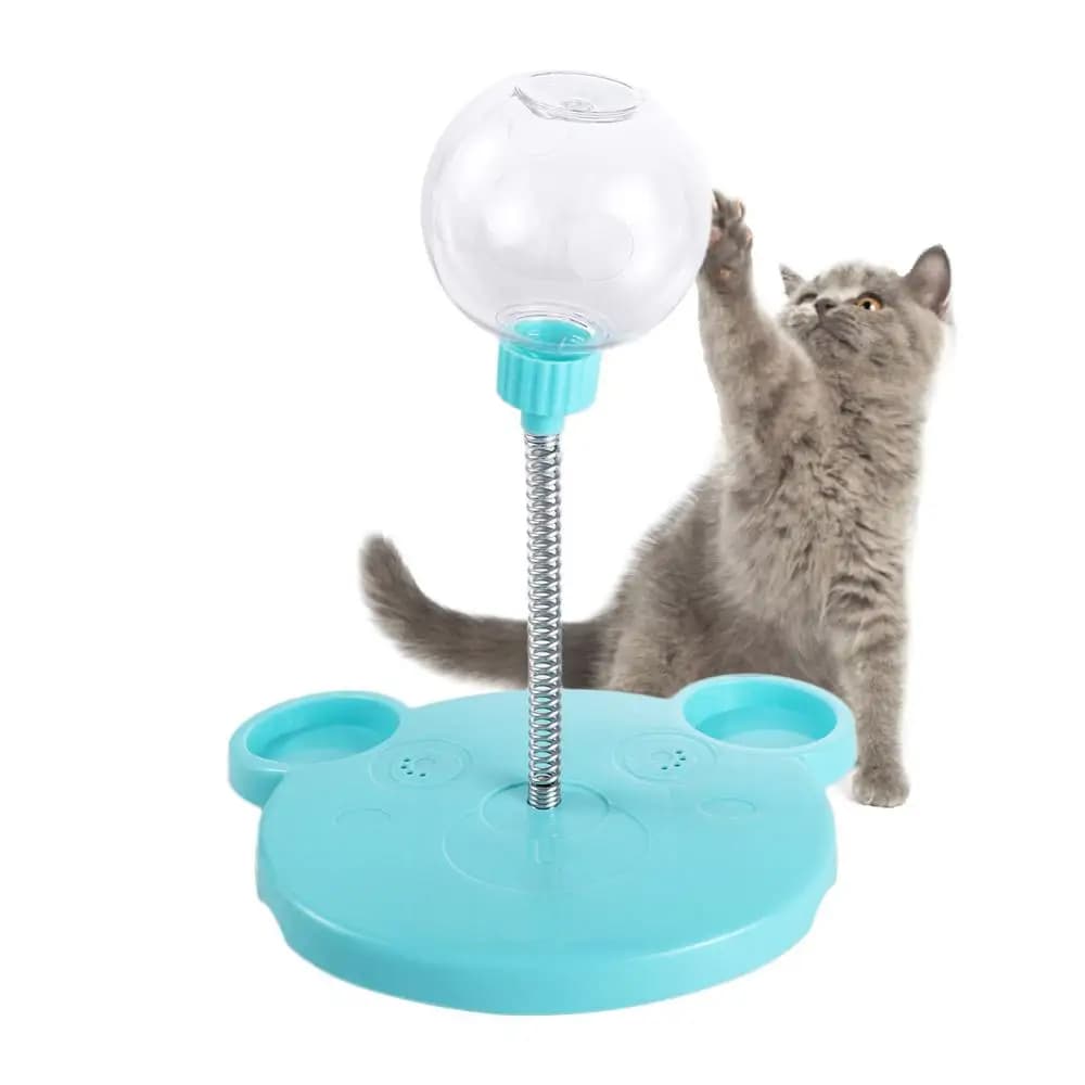 Jouet de puzzle coule pour animaux de compagnie, boule de nourriture qui fuit, mangeoire pour chat et chien, produits et accessoires amusants pour animaux de compagnie