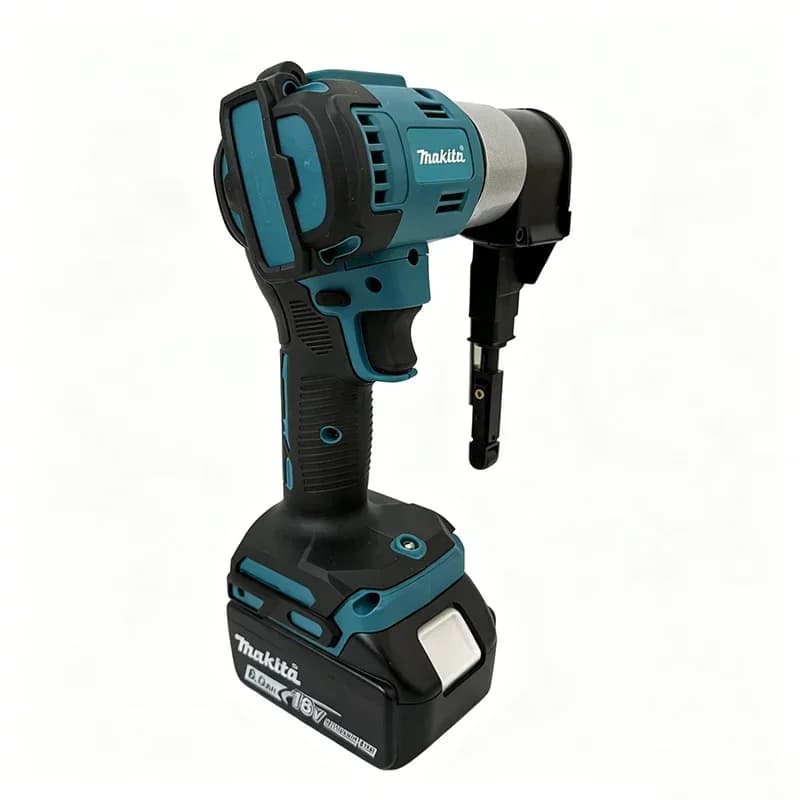 Ponceuse à bande sans fil Makita, sans balais, portable, multifonctionnelle, pour le ponçage droit, le polissage du métal et du bois, et le dérouillage – Outil électrique