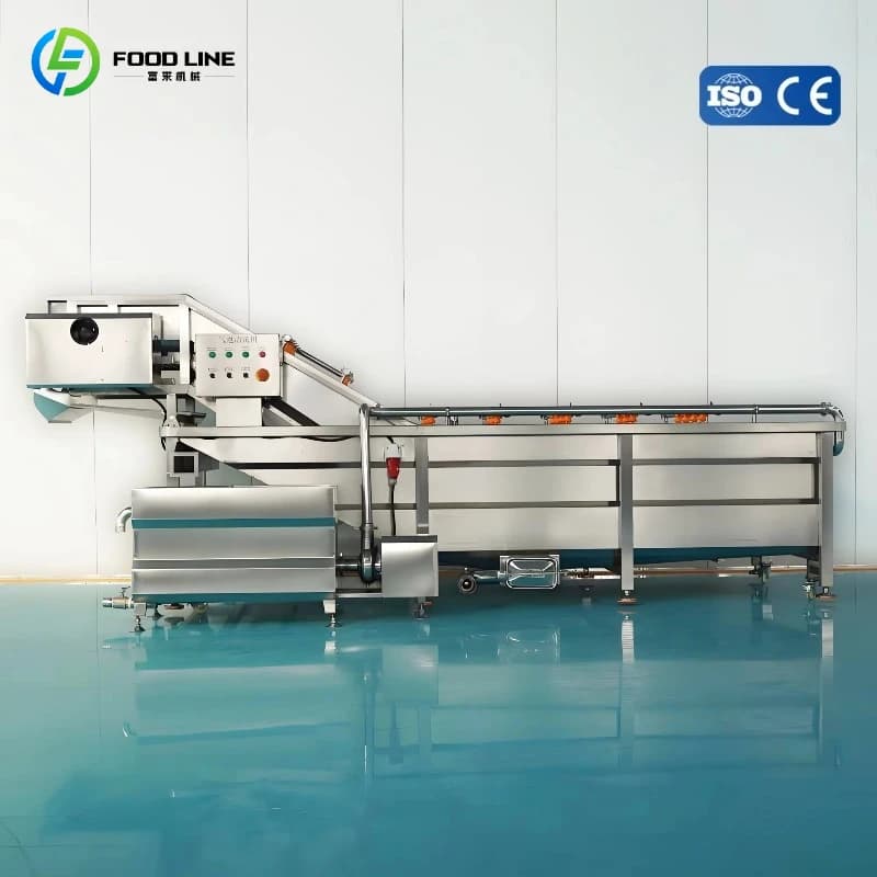 Machine de nettoyage commerciale à bulles d'air pour légumes et fruits, équipement de traitement alimentaire pour restaurants, cantines et cuisines centralisées
