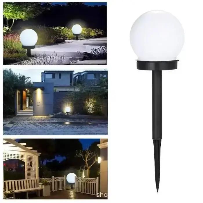 Lampes solaires pour sphères d'extérieur, lot de 1/3/6/9 lampes LED de jardin, lampe étanche, pour p