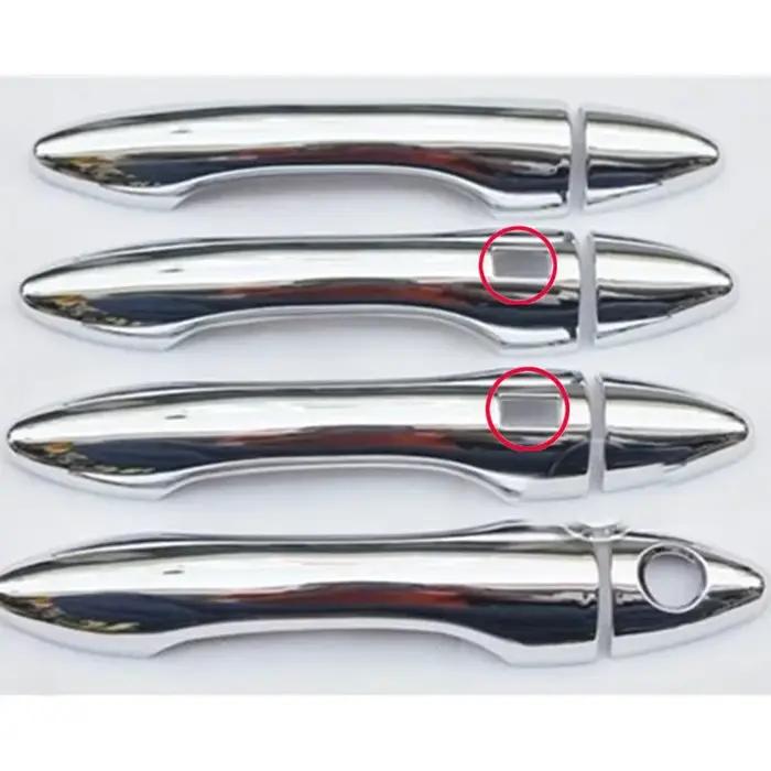 Couvercle de poignée de porte de style de voiture, accessoires extérieurs pour Hyundai Fête 35, 2010