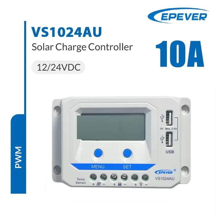 EPEVER 10A 20A 30A 45A 60A PWM contrôleur de Charge solaire VSAU régulateur de système d'énergie sol