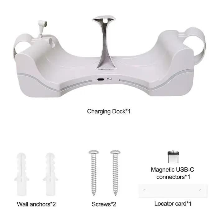 Station de chargement pour Meta Quest 3, accessoires pour casque VR, support mural et de bureau, Sta