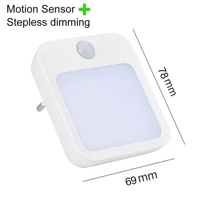 Veilleuse capteur de mouvement avec lumière LED prise ue lampes veilleuse pour enfants lampe de nuit