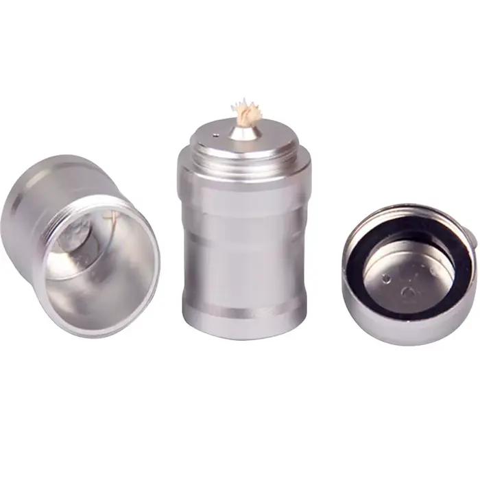 Mini Lampe à Alcool Portable en Métal, Brûleur de Chauffage Liquide pour Laboratoire, Camping, Voyage et Survie d'Urgence