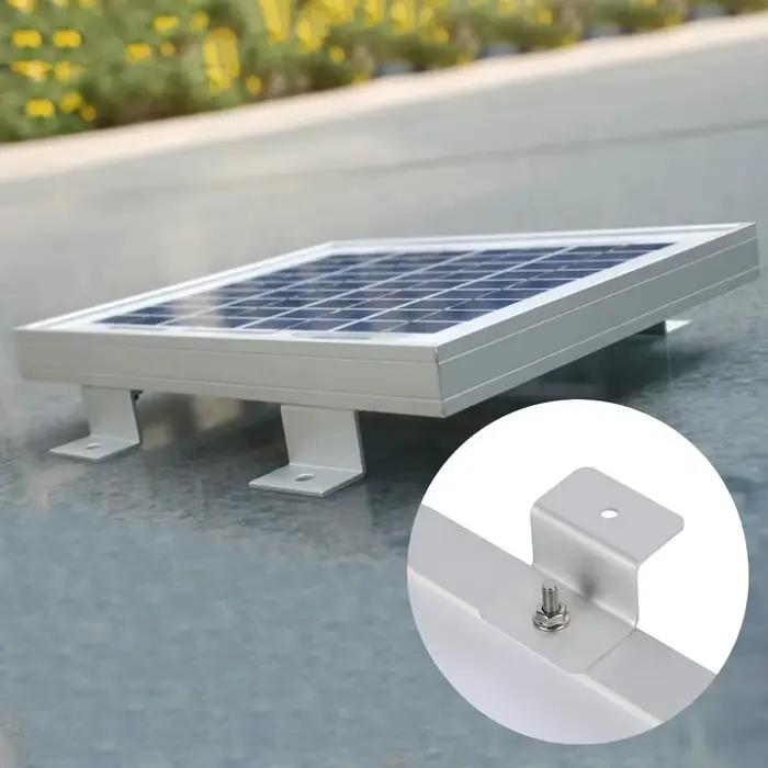 Kits de supports en aluminium pour panneaux solaires