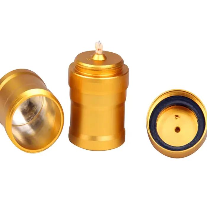 Mini Lampe à Alcool Portable en Métal, Brûleur de Chauffage Liquide pour Laboratoire, Camping, Voyage et Survie d'Urgence