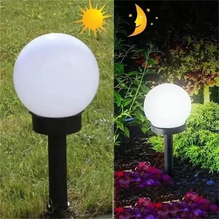 Lampes solaires pour sphères d'extérieur