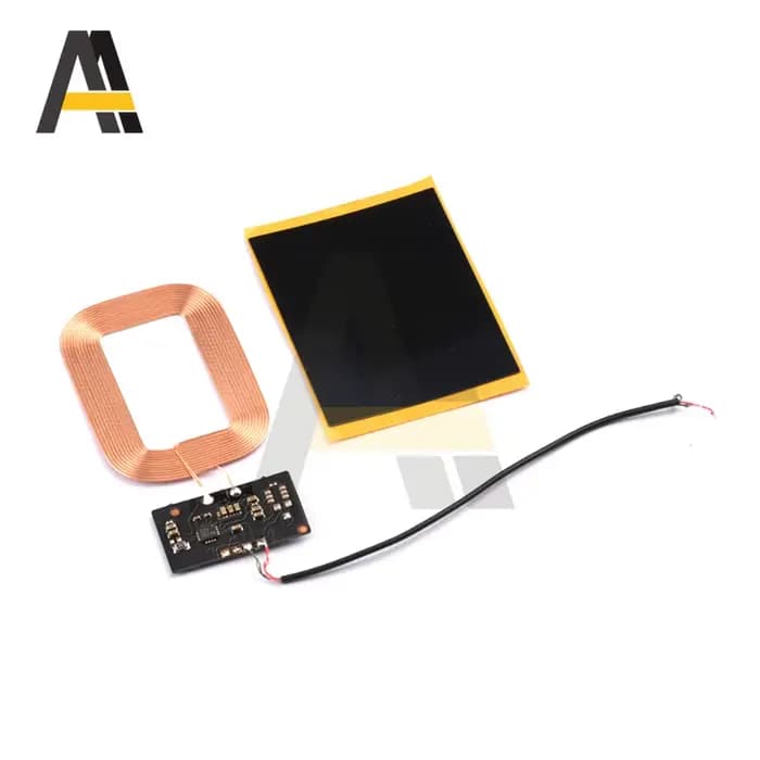 Module récepteur de chargeur sans fil TI Mini Standard amélioré 5V 3W 5W, carte PCBA de charge sans fil universelle