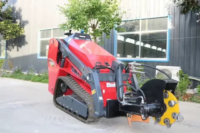 Mini-chargeuse forestière 600 kg, petite chargeuse avec godet, chargeuse hydraulique, autre moteur