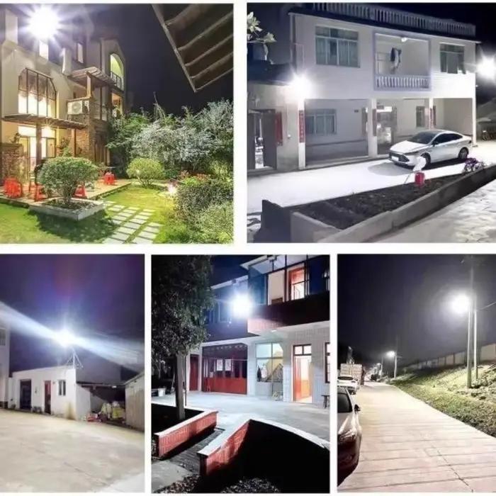 Lampe solaire LED puissante 100000LM 4000W/2000W/500W pour extérieur