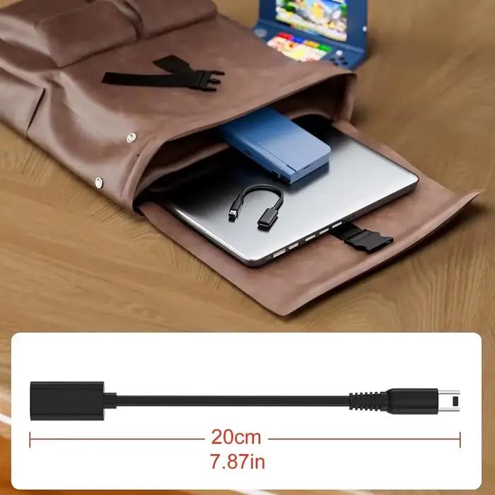 Pour NDSI 3DS 2DS XL/LL nouveau 3DSXL/3DSLL 2dsxl 2dsll ligne d'alimentation USB C câble de chargeur fil Type C