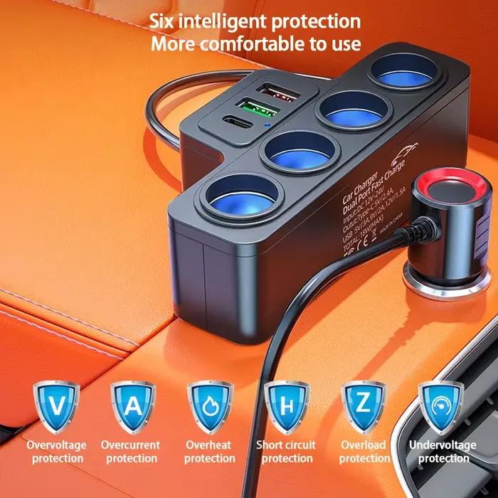 Chargeur multifonction USB/Type C 120W